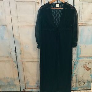 Stardust 1960's vintage  lace robe